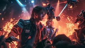 TES中野联动团战配合完美逆转HLE 锁定四强席位展现强队韧性